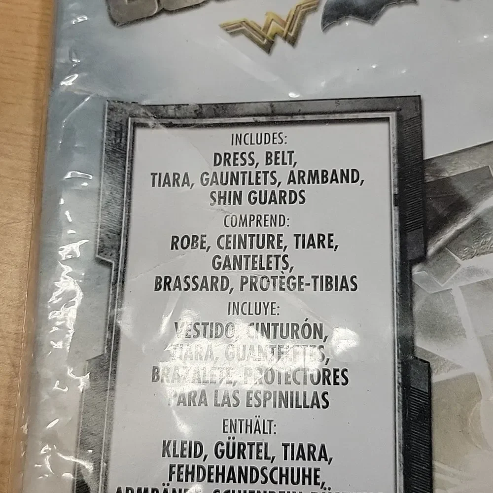 Justice League Wonder‎ Woman child's size Large 12-14